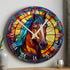 Horse Suncatcher Effect Clock